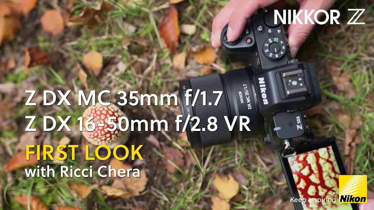 NIKKOR Z DX MC 35mm f/1.7 e NIKKOR Z DX 16-50mm f/2.8 VR | Primeiras impress�es com Ricci Chera